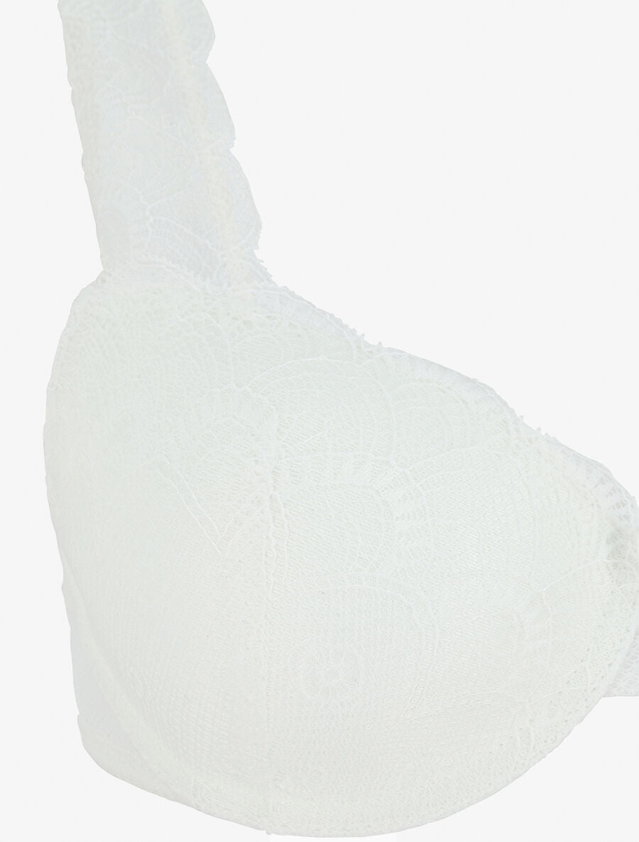 Ensemble push up en dentelle - Blanc - 3