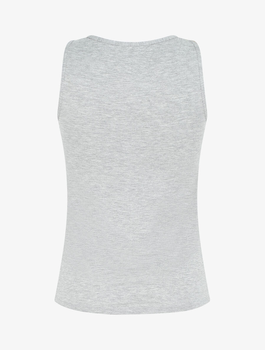 Ensemble pyjama en dentelle - Gris clair - 2