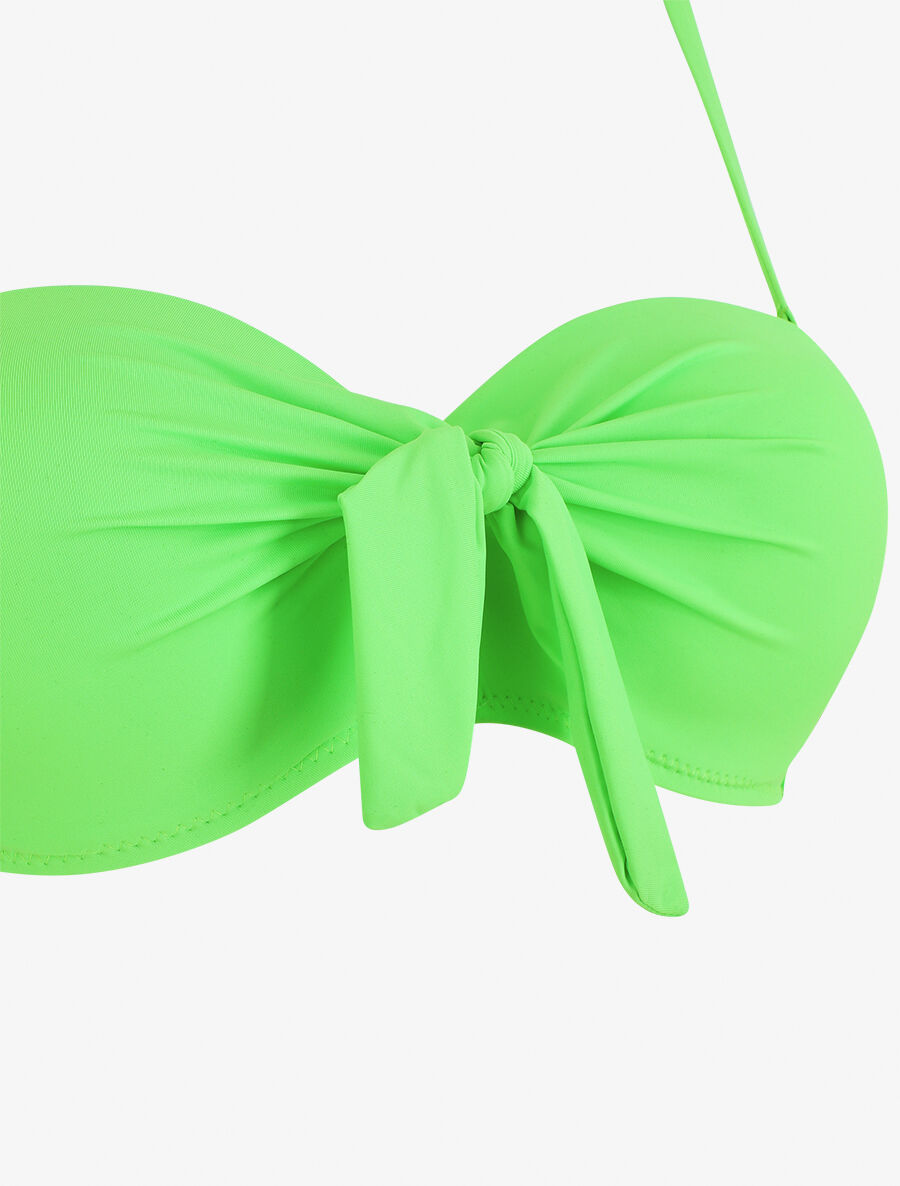 Bikini à noeud - Vert fluo - 5