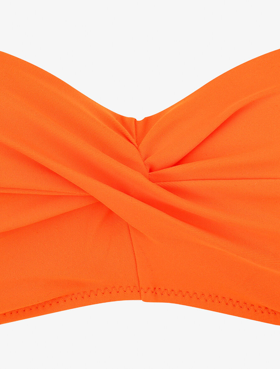 Maillot de bain 2 pièces torsadé - Orange - 3