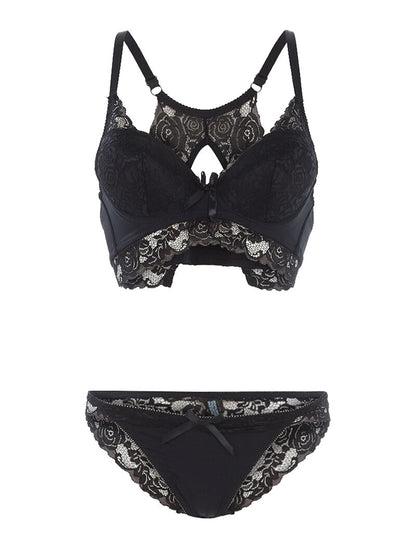 Ensemble SG dos nageur et tanga - noir - 1