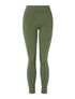 Legging à couture surpiquée - kaki - 1