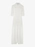 Robe chemise longue - blanc - 3