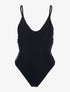 Monokini ajouré sur les côtés - noir - 4