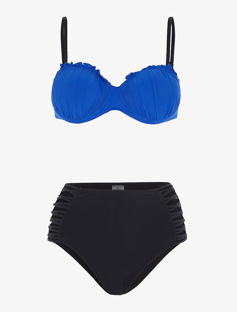 Bikini dépareillé - bleu/noir - 3