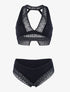 Ensemble soutien gorge bustier sans armatures - noir - 3
