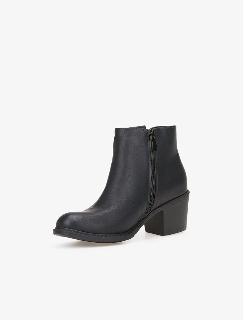 Bottines à quartier orné d&