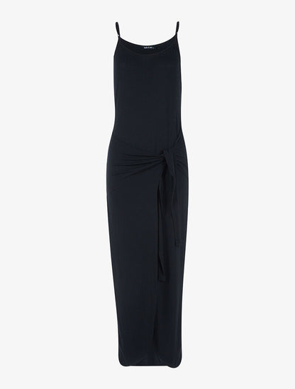Robe à effet portefeuille - noir - 6