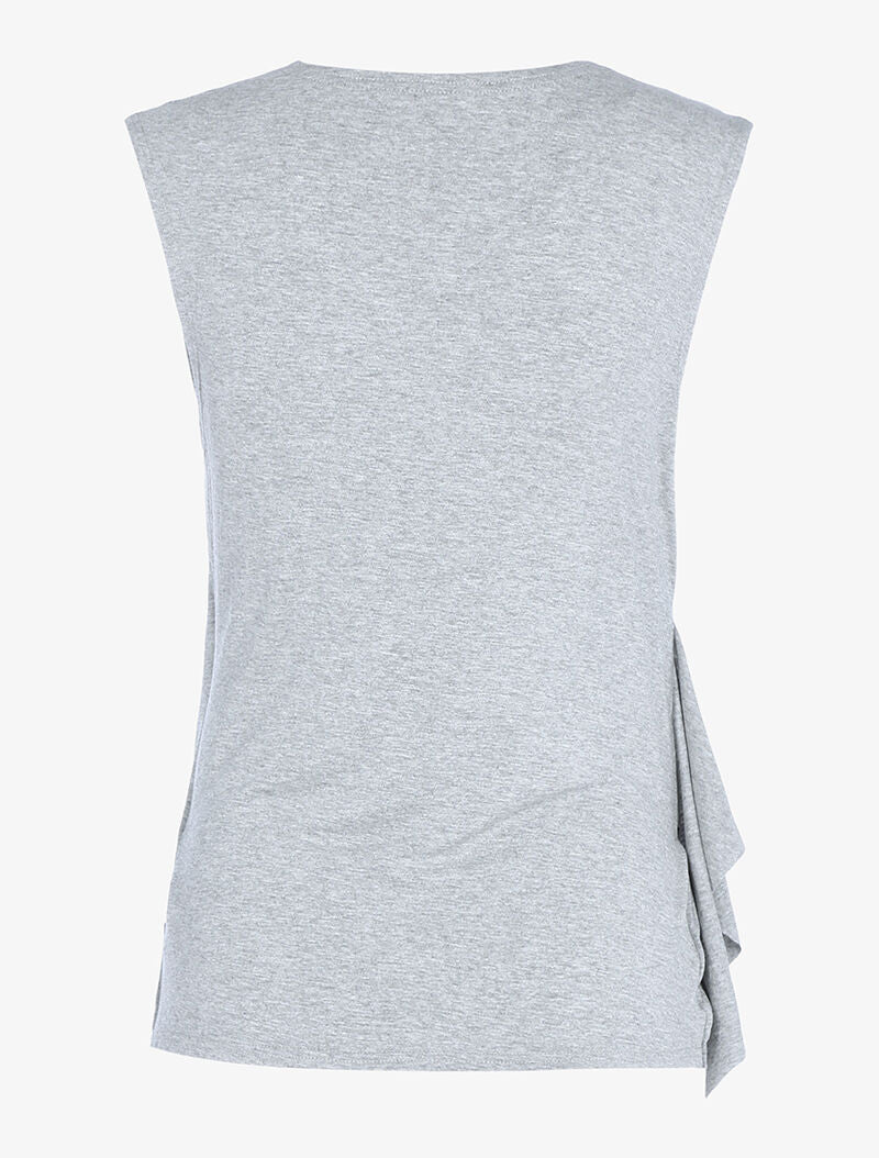 Top cache-coeur - gris clair - 2
