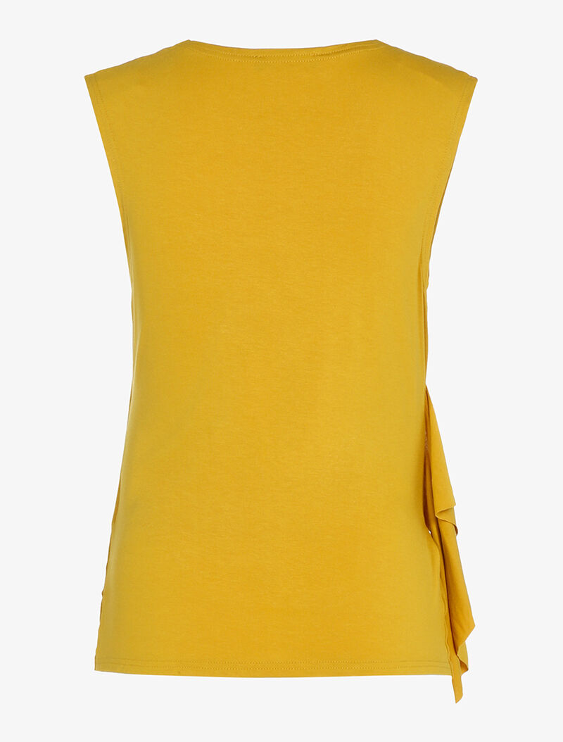 Top cache-coeur - jaune - 2