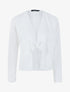 Veste à pans asymétriques - blanc - 3