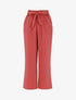 Pantalon fluide coupe large - rose - 3