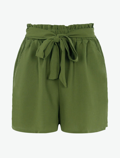 Short fluide coupe loose - kaki - 3