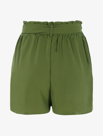 Short fluide coupe loose - kaki - 2