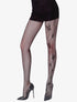 Collants à jambe ornée de papillons - noir - 1