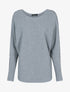 Pull à manches ajourées - gris clair - 4