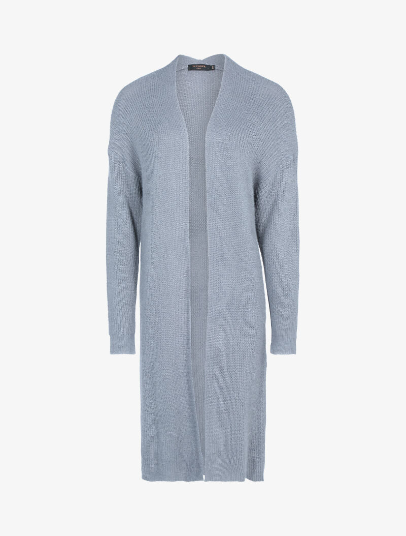 Gilet Femme MANGO En Laine Et Angora Gris - Taille 44 (XL), Chaud Et Doux, Neuf Sans étiquettes