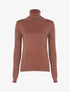 Pull fin pailleté - brique - 3