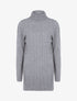 Robe pull à bandes texturées - gris clair - 3