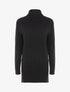 Robe pull à bandes texturées - noir - 1