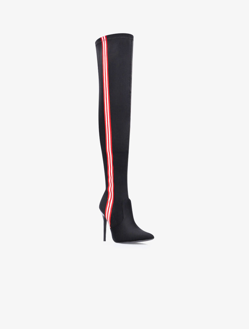 Cuissardes à bandes sport - noir - 3