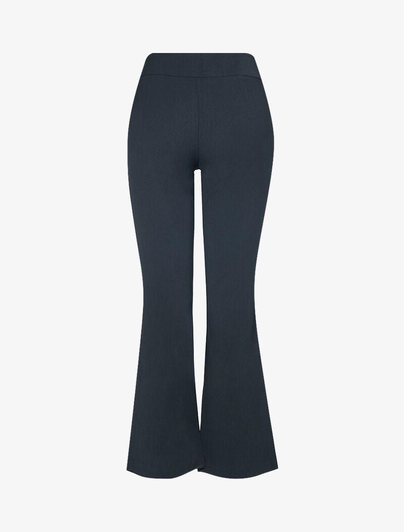 Pantalon style officier à poches à boutons - noir - 2