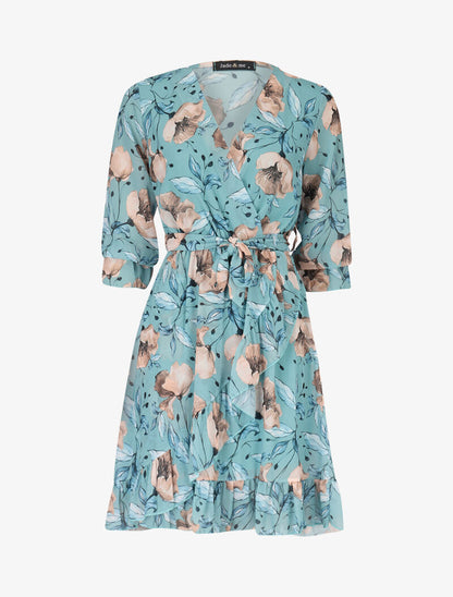 Robe à imprimé fleurs d&