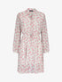 Robe à imprimé floral - blanc - 3