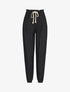 Pantalon en coton style sarouel - noir - 3