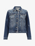 Veste à bords perlés - denim brut - 3