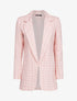 Blazer à imprimé graphique - rose - 3