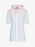 Top style chemise à capuche - rose - 3