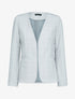 Blazer ouvert à imprimés - gris clair - 1