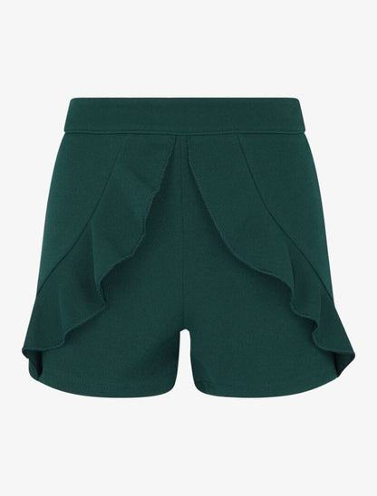 Short à avant volanté - vert - 2
