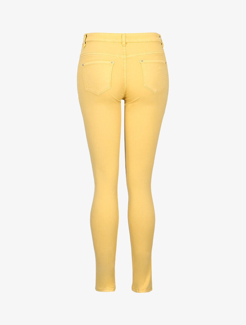 Jean taille standard extra long - jaune - 2