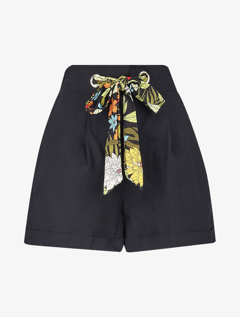 Tunique Trapèze Imprimée Oiseaux - Marque GOA - Blanc & Multicolore - Taille L/40-42