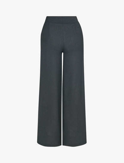 Pantalon coupe droite ample - noir - 2