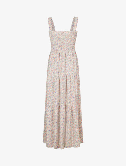 Robe longue à petites fleurs - rose - 2