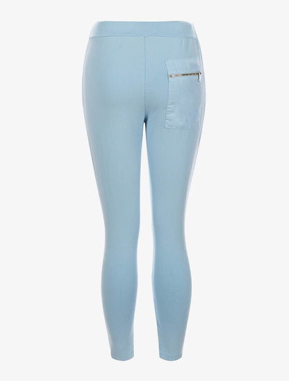 Jogpants 7/8 uni - bleu ciel