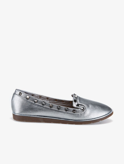 Slippers à picots - gris - 1