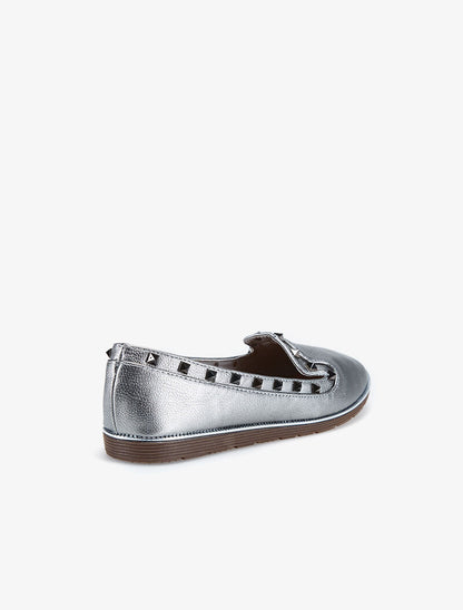 Slippers à picots - gris - 4