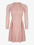 Robe bras et dos dentelle - rose - 3