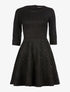 Robe daim à billes argentées - noir - 1