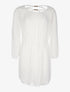 Robe dos lace out bijoux - blanc - 3