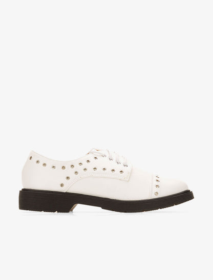 Derbies à oeillets - blanc - 1