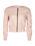 Veste bords élastiqués - rose - 1