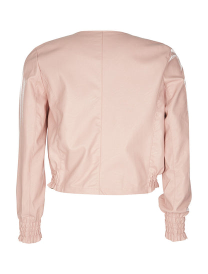 Veste bords élastiqués - rose - 2
