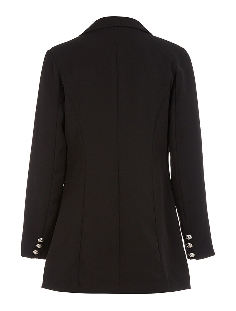 Veste coupe droite - noir - 2