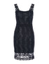 Robe en dentelle irisée - noir - 1