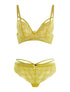 Ensemble SG et string poitrine lace - vert anis - 3